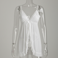 Sexy Ruffle Sheer Nighty