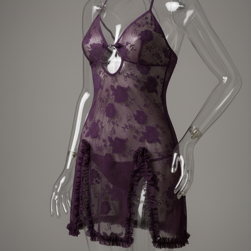 Romantic Sheer Lace Nighty