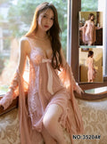 Dreamy Pink Lace Nighty