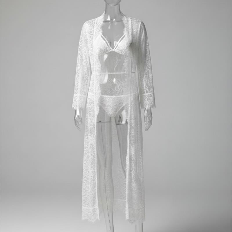 Elegant Floral Lace Nighty