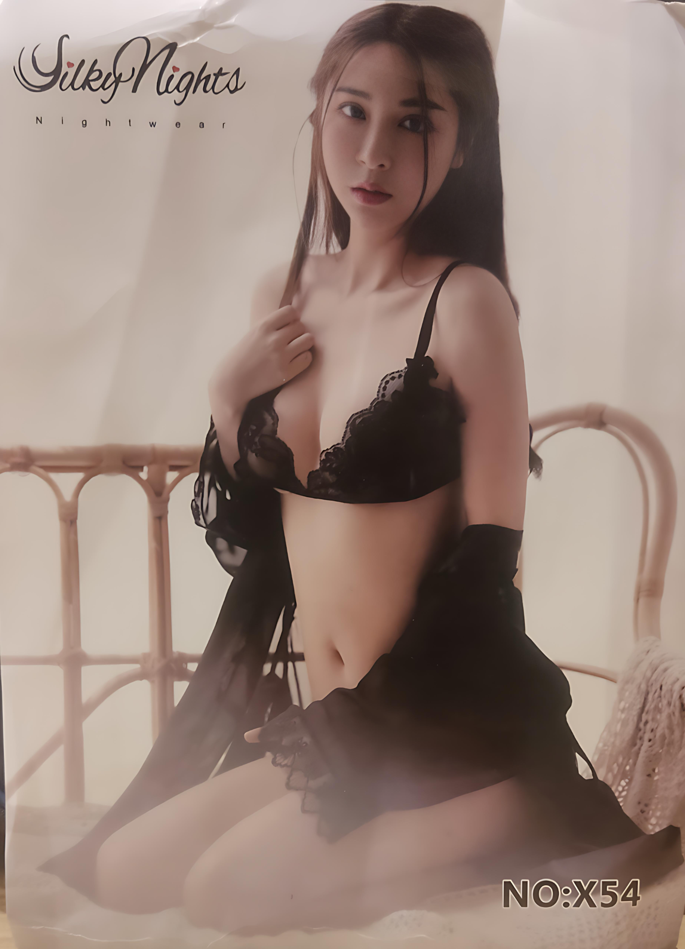 Sultry Sheer Drape Nighty