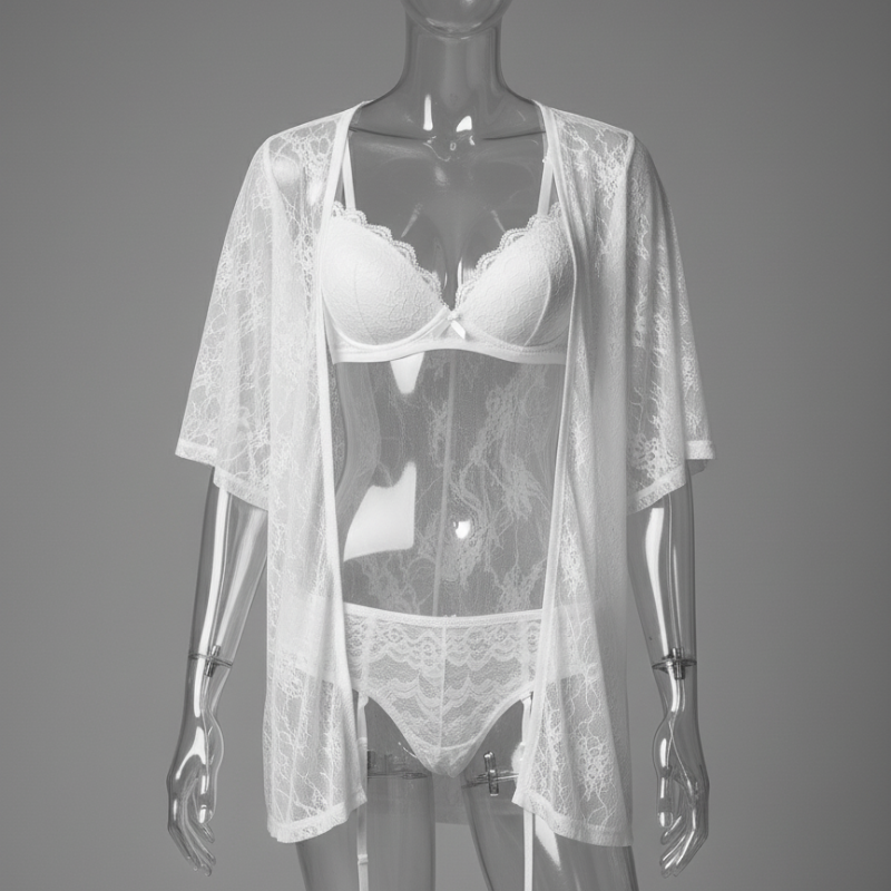 Sultry Sheer Drape Nighty